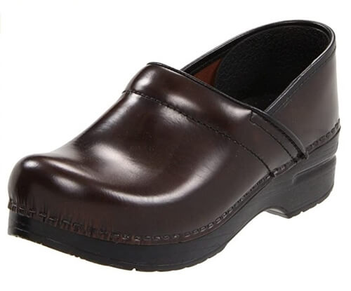 Dansko Women's Professional Pro Cabrio Leather Clog Hickory